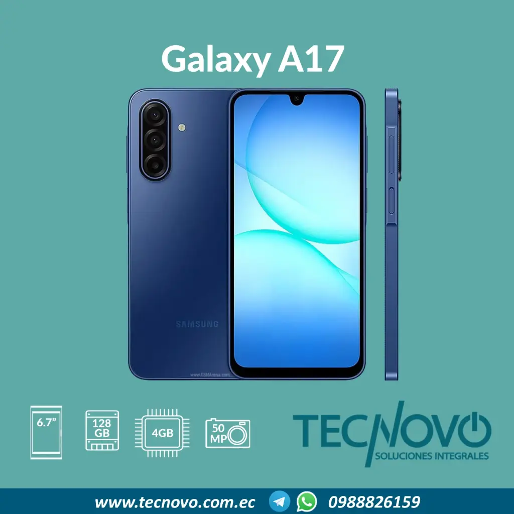 Celular SAMSUNG Galaxy A17 4GB/128GB 4G LTE