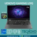Laptop LENOVO LOQ 15IRX10 Intel Core I7-13700HX 16GB 1TB-SSD RTX 5050 8GB 15.6" FHD copia