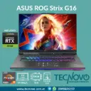 Laptop ASUS ROG Strix G16 AMD R9-8940HX 16GB 1TB SSD RTX-5060 8GB 16" 165hz