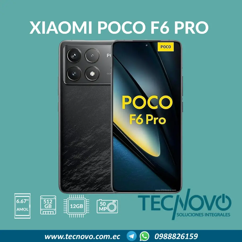 Celular Xiaomi Poco F6 PRO 12GB/512GB