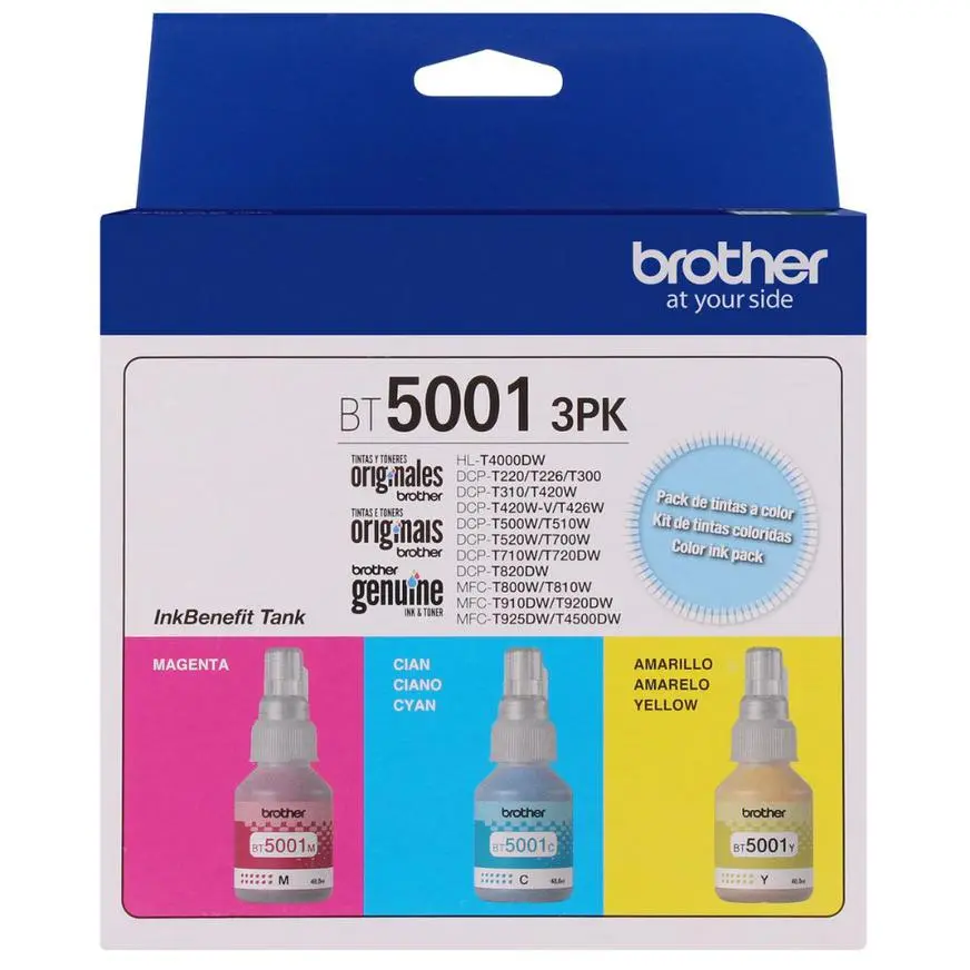 Tinta BROTHER color BT5001