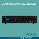 Amplificador Show 4 zonas PM-240S ECHO 240W USB/SD/MP3/MMC