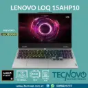 Laptop LENOVO LOQ 15AHP10 AMD Ryzen 5-220 16GB 512GB-SSD RTX 5050 8GB 15.6" FHD