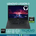 Laptop LENOVO LEGION 5 AMD Ryzen 7-260 16GB 512GB-SSD RTX 5060-8GB 15.1" OLED WQXGA 165Hz