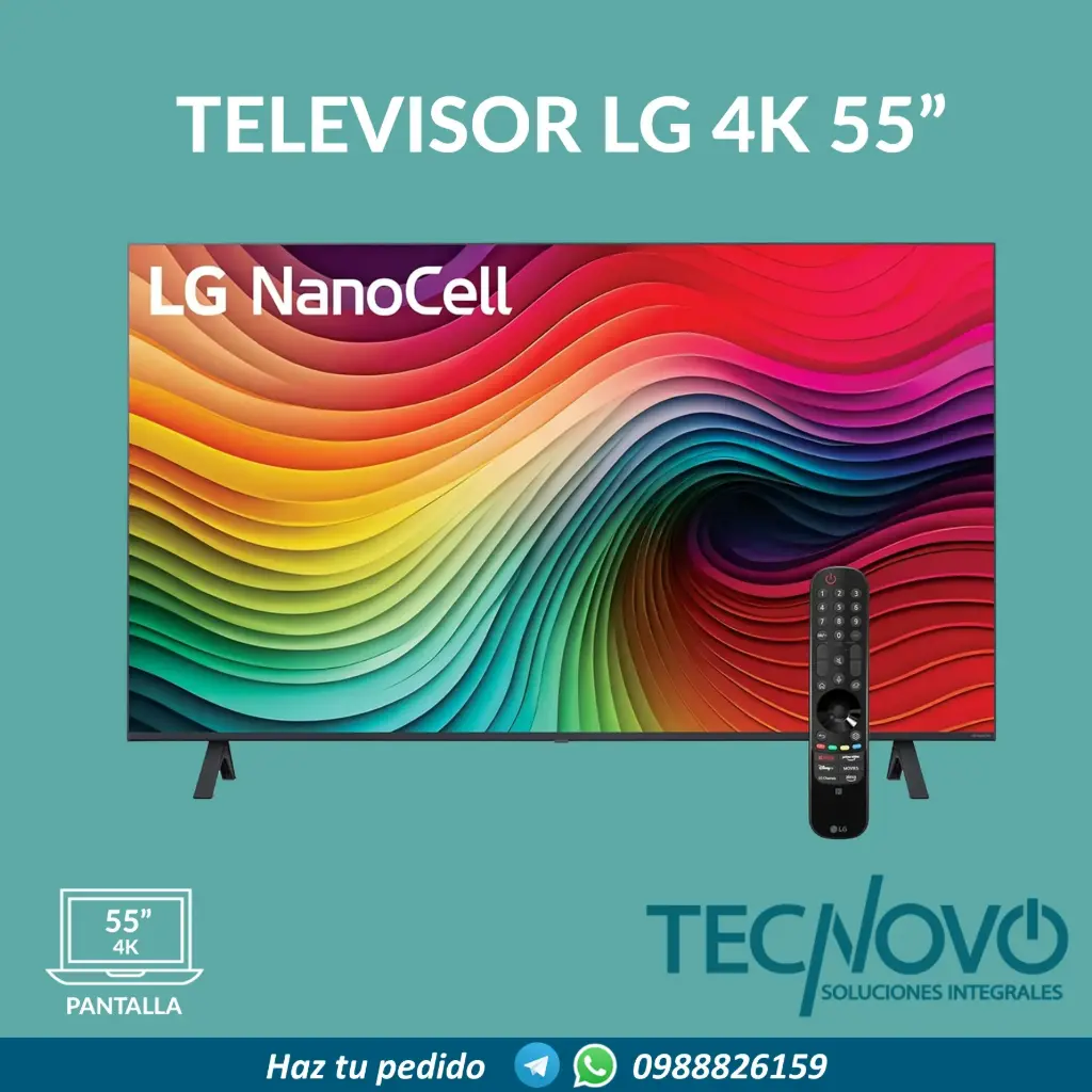 Televisor LG UHD Nano Cell Thinq-Magic 4K 55"