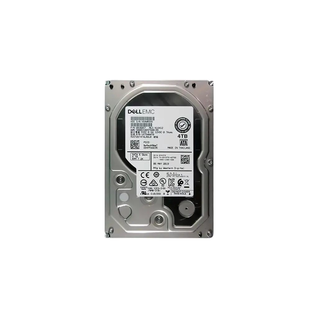 Disco duro para Servidor Dell 4TB 7.2K RPM 6G 3.5" SATA T160