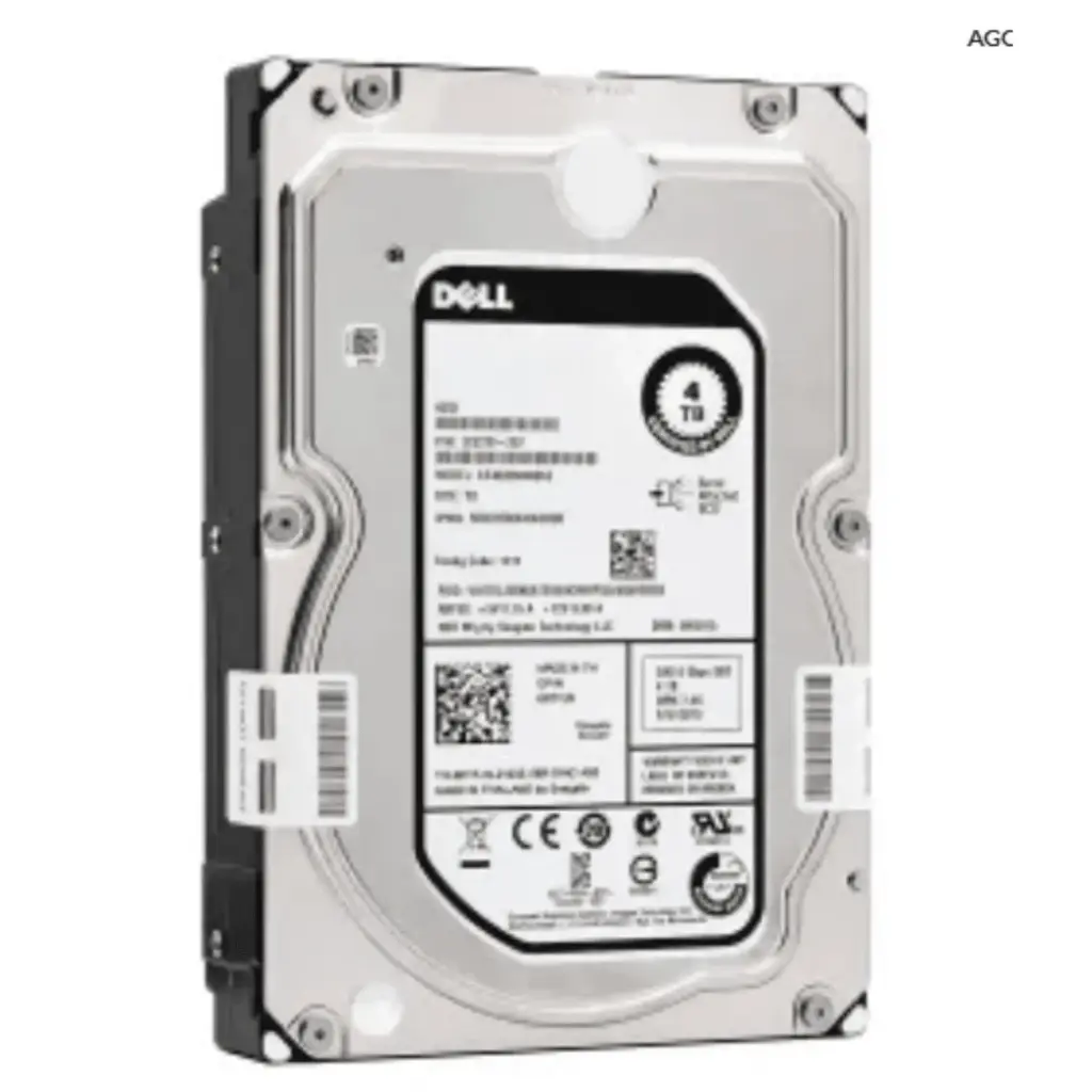 Disco duro para Servidor Dell 4TB 7.2K RPM 6G 3.5" SATA
