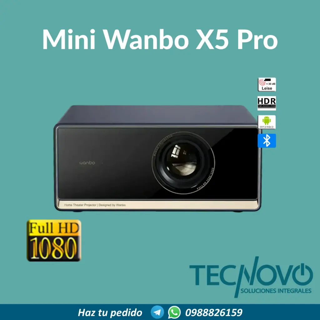 Proyector Portable Wanbo X5 Pro