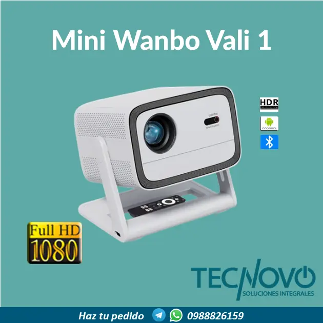 Proyector Portable Wanbo VALI 1