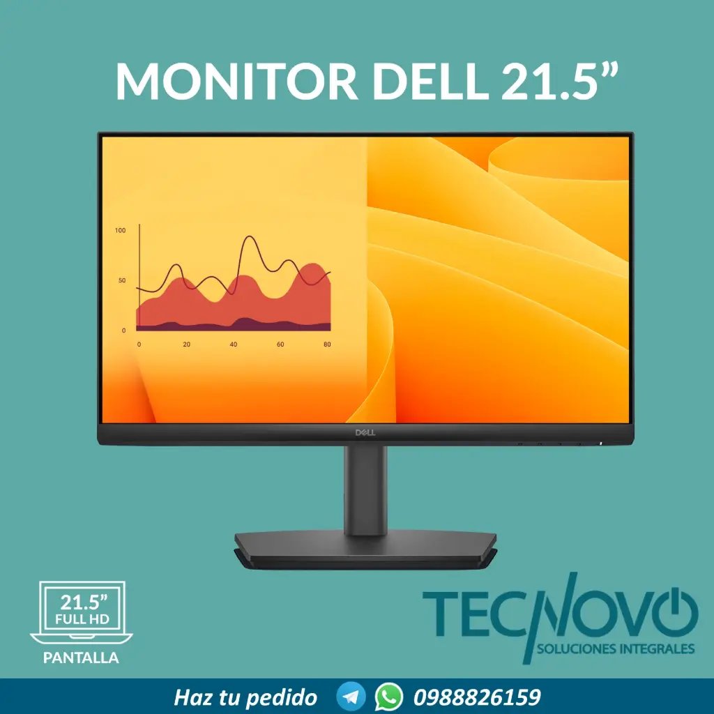 Monitor DELL Pro E2225HSM Full HD 21.5" FHD Base ajustable