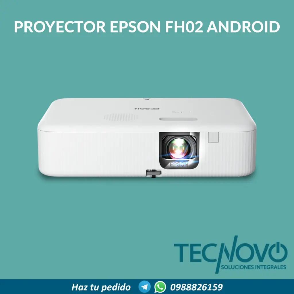 Proyector EPSON EPIQ VISION FH02 FULL HD 3000 LUMENES