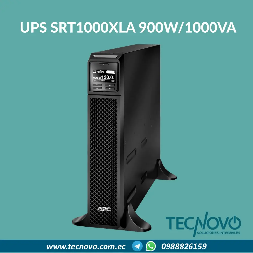 UPS APC OnLine SRT1000XLA 120V 900W - 1000VA 6 TOMAS TOWER & RACK