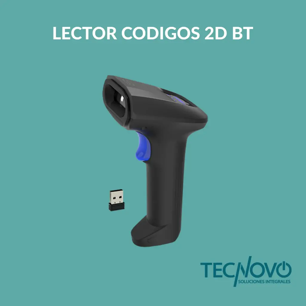 Escáner de código de barras 3NSTAR SC415BT 2D INALAMBRICA 2.4GHZ/BT 4.2/USB