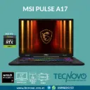 Laptop MSI Pulse A17 AI AMD Ryzen AI 7 350 16GB DDR5 1TB-SSD RTX 5070-8GB 17" QHD+ 240Hz