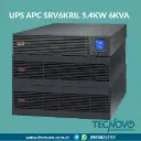 UPS APC OnLine SRV6KRIL RACK 5.4KW/6000VA Pantalla con transformador reductor de 230 a 120 V