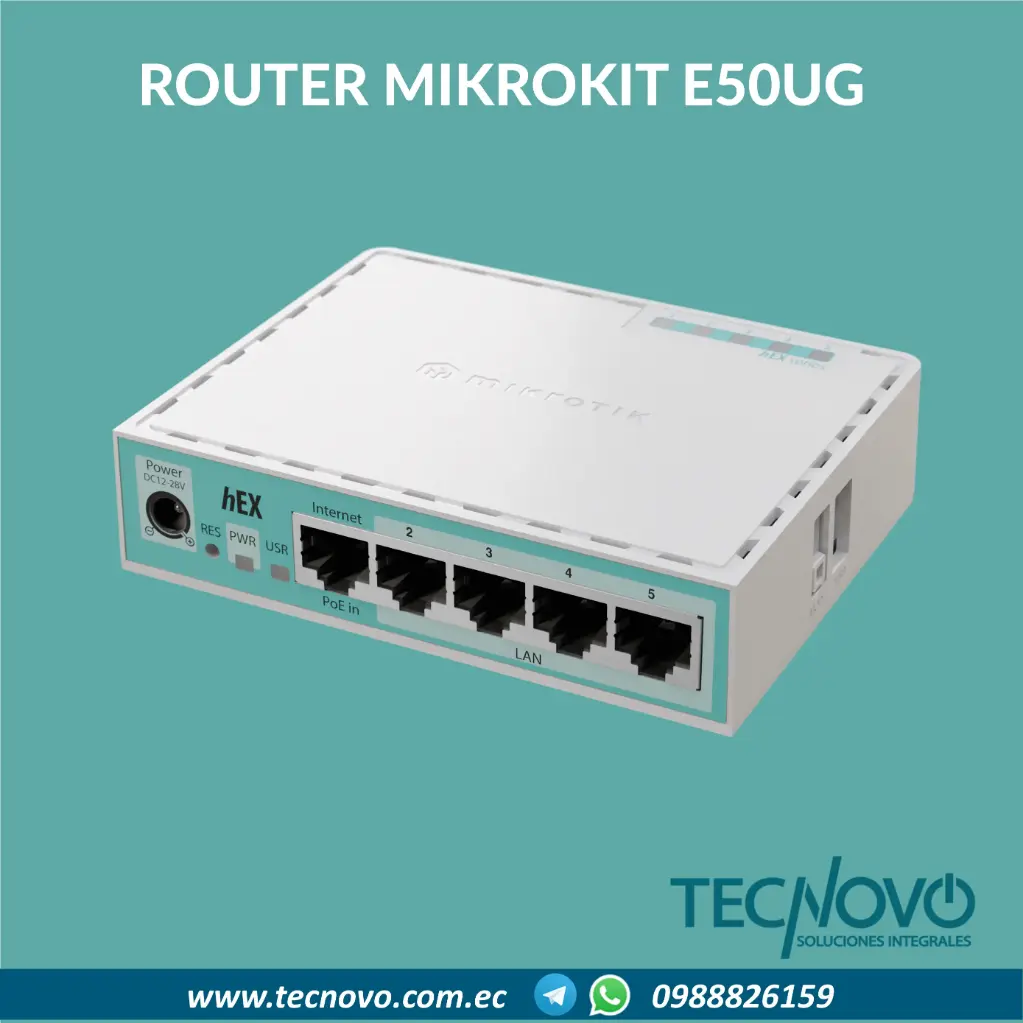  Router MikroTik E50UG router hEX