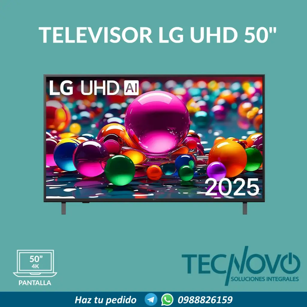 Televisor LG UA75 4K UHD 50" HDR10