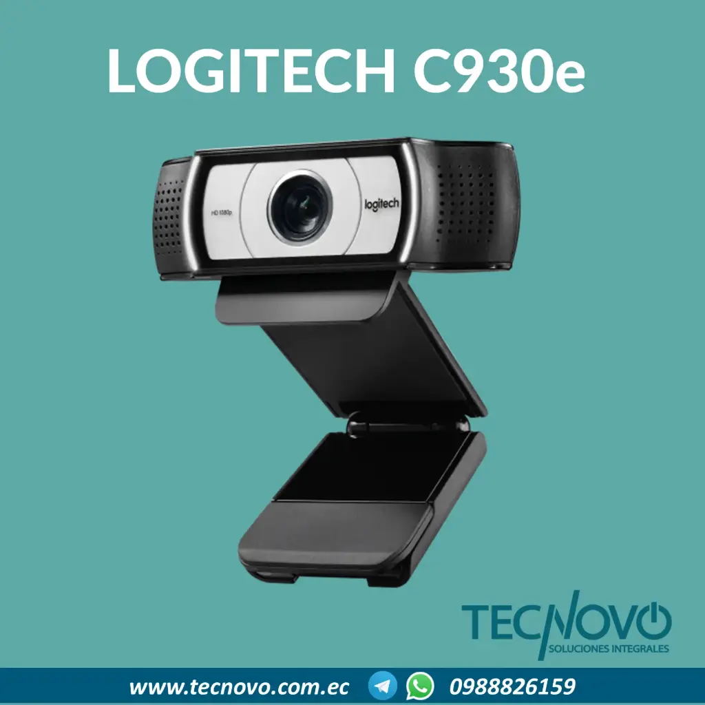 Cámara Web LOGITECH C930e empresarial 1080p USB | TECNOVO SOLUCIONES ...