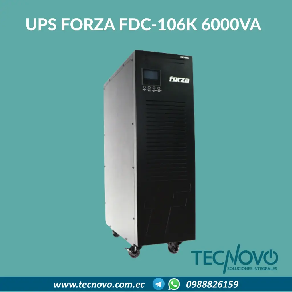 UPS FORZA ONLINE FDC-106K 6000VA/6000W