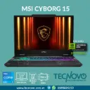 Laptop MSI Cyborg 15 Intel Core I5-13420H 16GB 512GB-SSD RTX 5050-8GB 15.6" FHD 144Hz