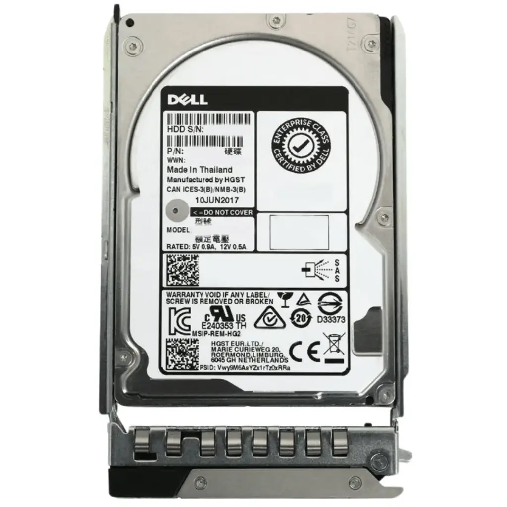 Disco duro HDD DELL 2.4TB 10K RPM 12G 3.5" SAS HOTPLUG PARA T360 R360 R760XS 