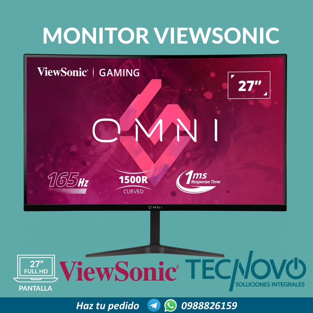 Monitor VIEWSONIC VA1903H 18.5" VGA/HDMI