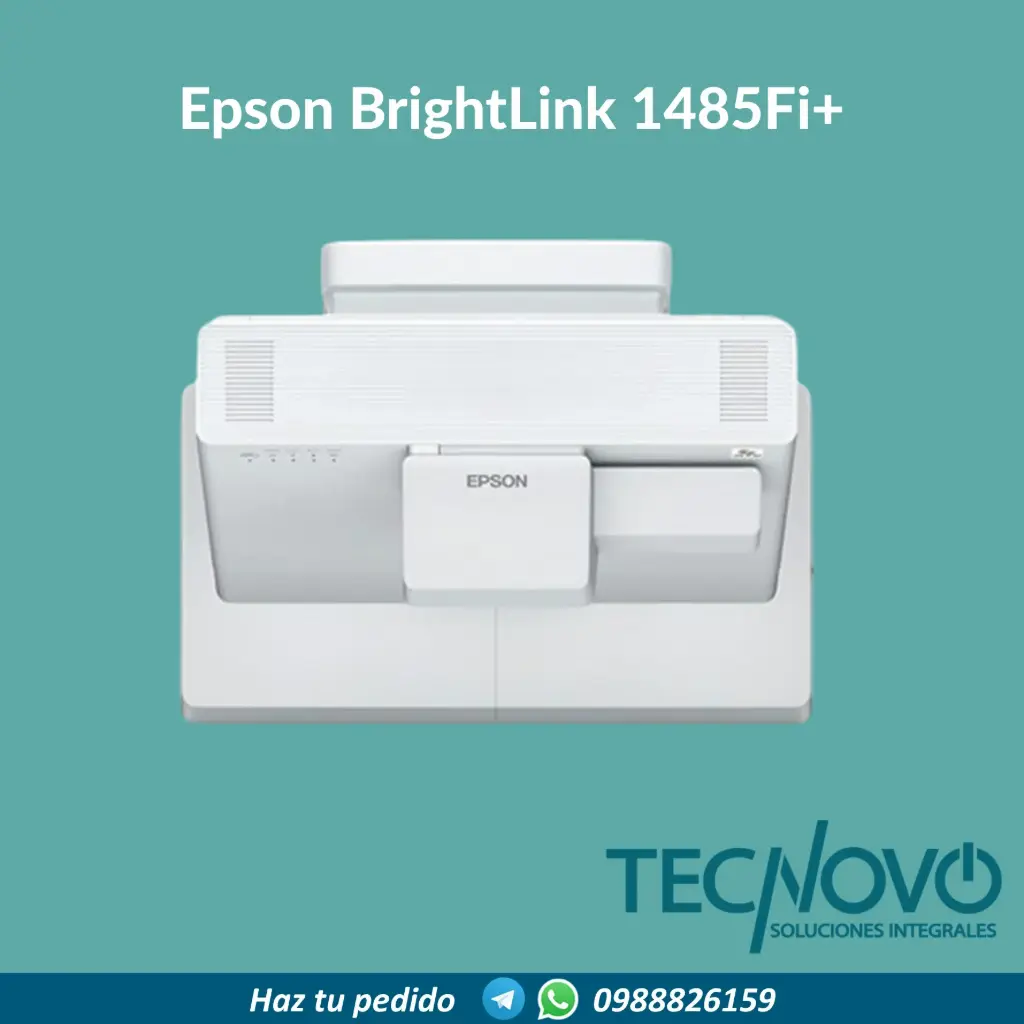 Proyector Epson BrightLink 1485Fi+ 5000 Lumenes 