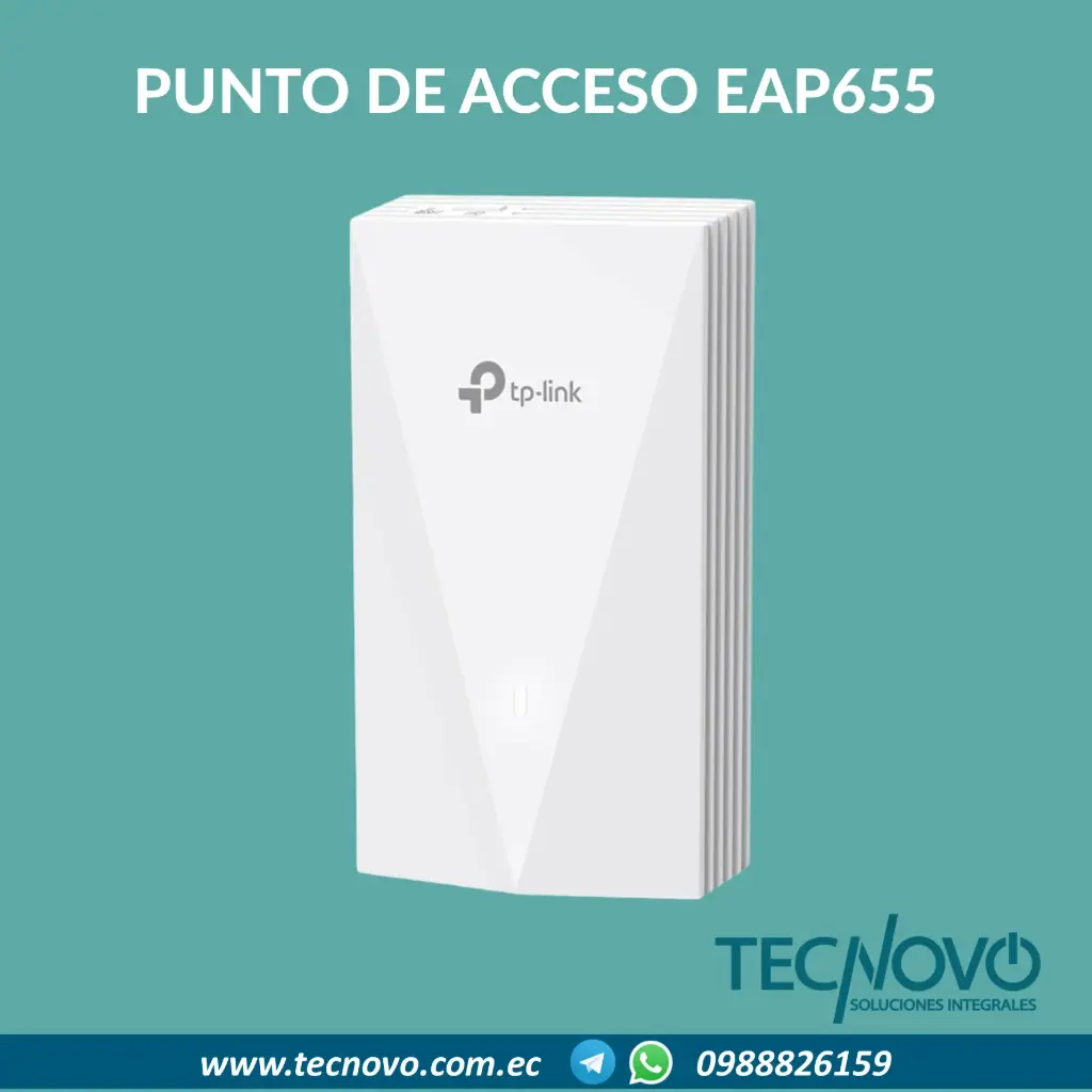 Access Point TP-LINK EAP655-WALL Wi-Fi 6 AX3000