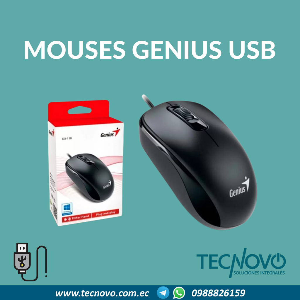 Mouse GENIUS DX-110 USB