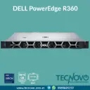 Servidor Rack DELL PowerEdge R360 Intel Xeon 6357P 32GB 2x480GB SSD SATA + Controladora