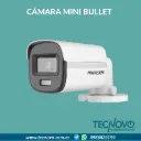 Cámara HIKVISION Análoga Mini Bala 5MP 3K COLORVU exteriores