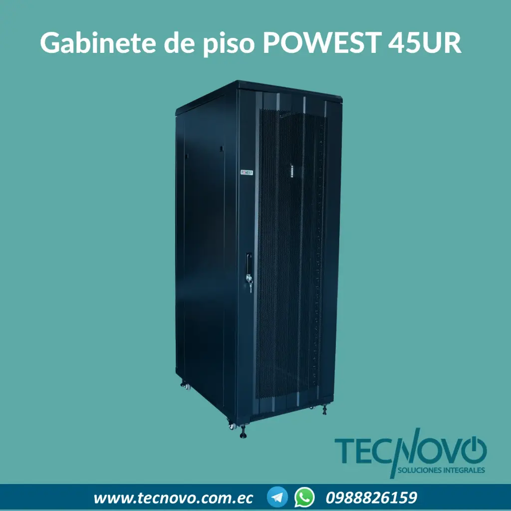 Gabinete de piso POWEST 45UR  80x100 