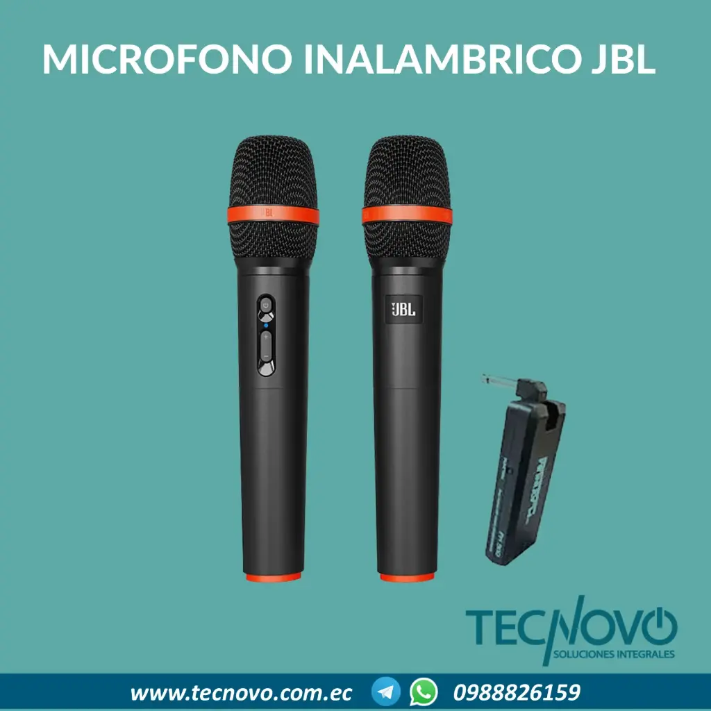 Microfono Inalambrico JBL PartyBox Wireless MIC-300