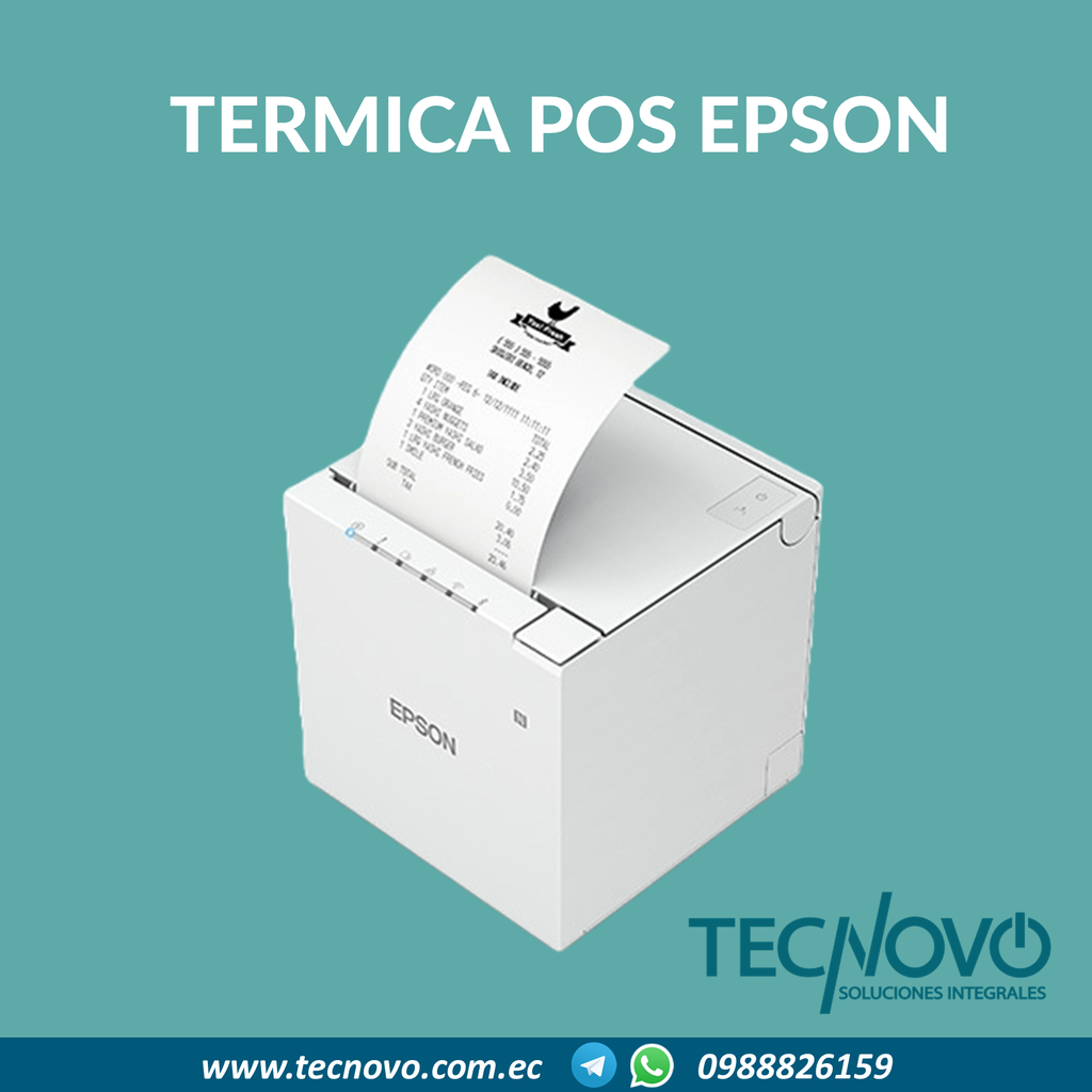 Impresora Térmica EPSON TM-M30III WIFI BLUETOOTH
