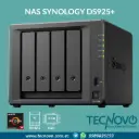 SERVIDOR NAS SYNOLOGY DS925+ 4GB