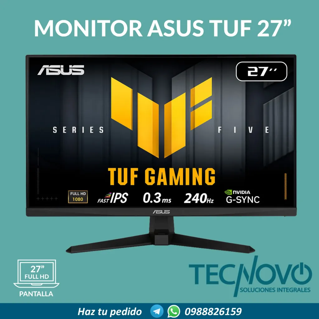 Monitor ASUS TUF GAMING VG27AQ5A 27" QHD 210 Hz