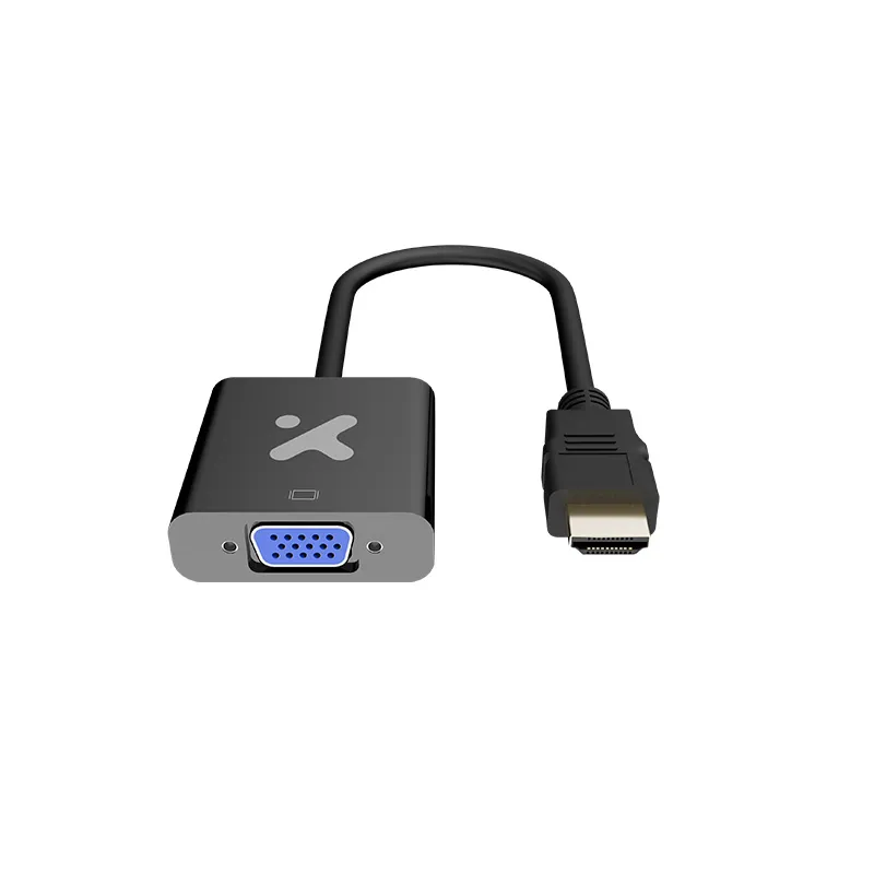 Adaptador XTECH XTC-384 HDMI macho a VGA hembra