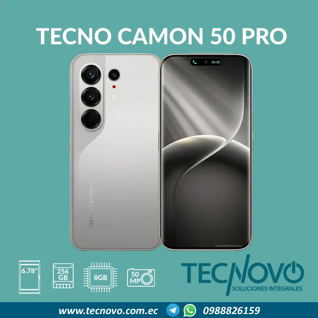 Celular TECNO Camon 50 Pro 8GB / 256GB
