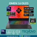 Laptop HP Omen 16-ah0005la Intel Core Ultra 9 275HX 64GB 2TB SSD RTX-5090 24GB 16" OLED