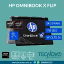 Laptop HP Omnibook X FLIP 2 en 1 14-fk0074la AMD Ryzen AI 7 350 24GB 1TB 14" 3K TACTIL