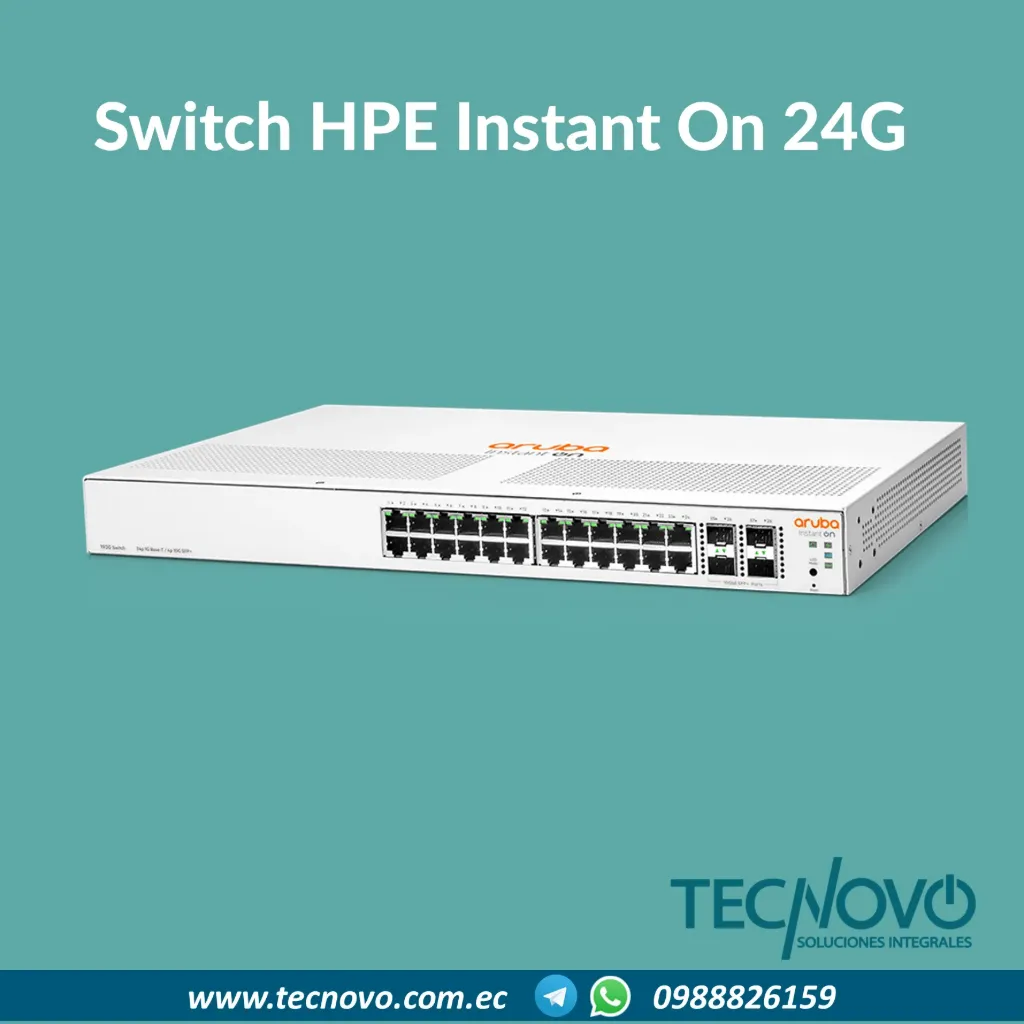 Switch HPE Networking Instant On 1930 24G 4SFP/SFP+