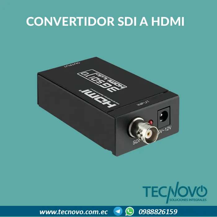 Convertidor SDI a HDMI 3G