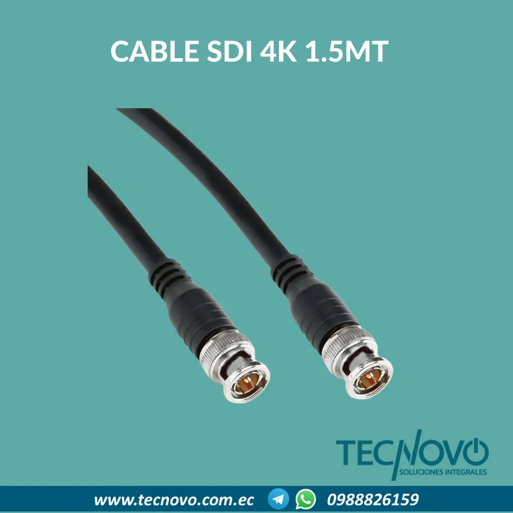 Cable SDI 4K 60HZ 1.50m