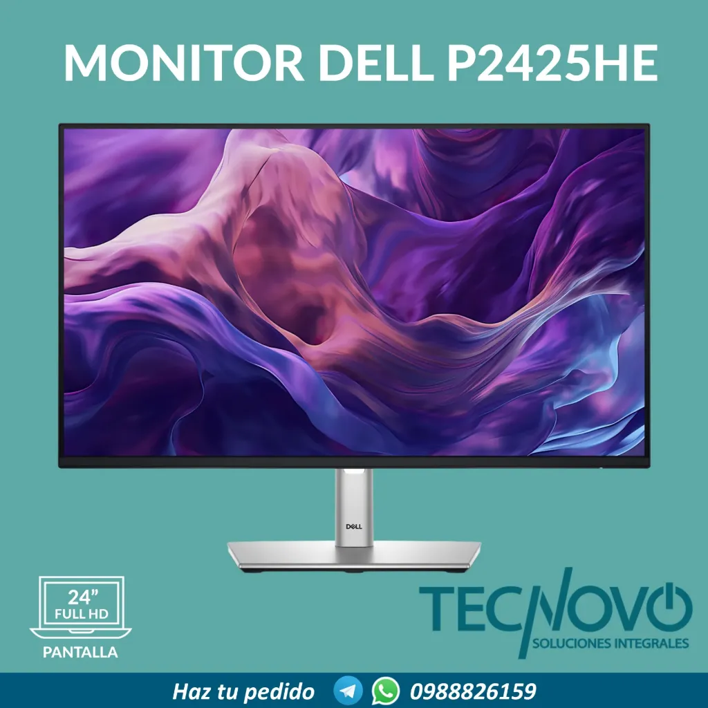 Monitor DELL P2425HE IPS Full HD 23.8" Altura ajustable