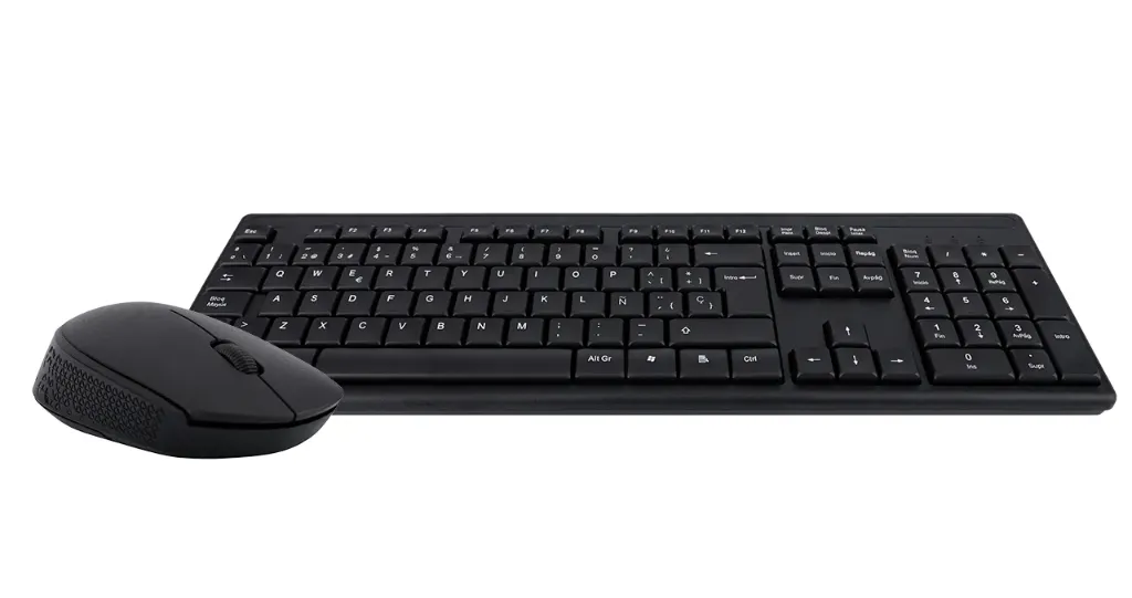 Combo Teclado + Mouse EZMI EZA-894K inalámbrico negro