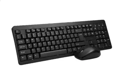 Combo Teclado + Mouse EZMI EZA-894K inalámbrico negro