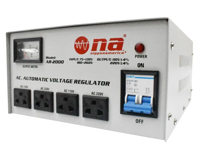Regulador de voltaje NIPPON America 2000W