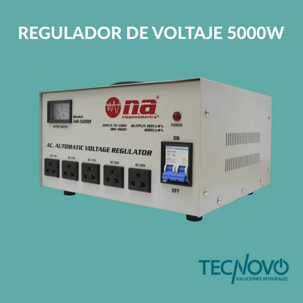 Regulador de voltaje NIPPON America 5000W