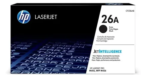 Tóner HP 26A CF226A (M400/M402/M426) negro