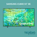 Televisor SAMSUNG 4K UHD CU8000 55" Smart